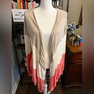 Apt. 9 Multicolor Open Front Cardigan